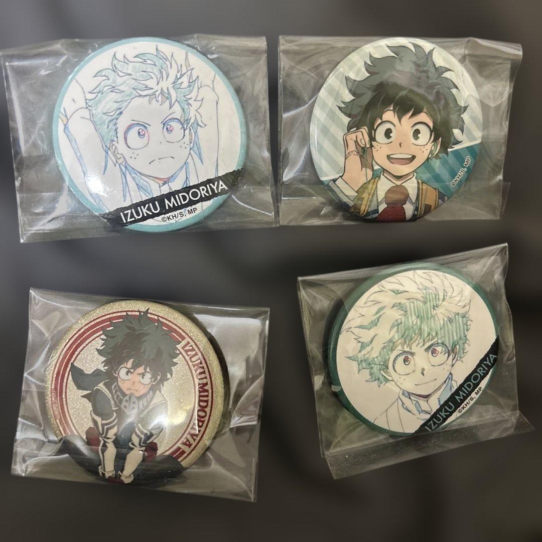 緑谷出久 缶バッジセット ポストカード付き - メルカリ