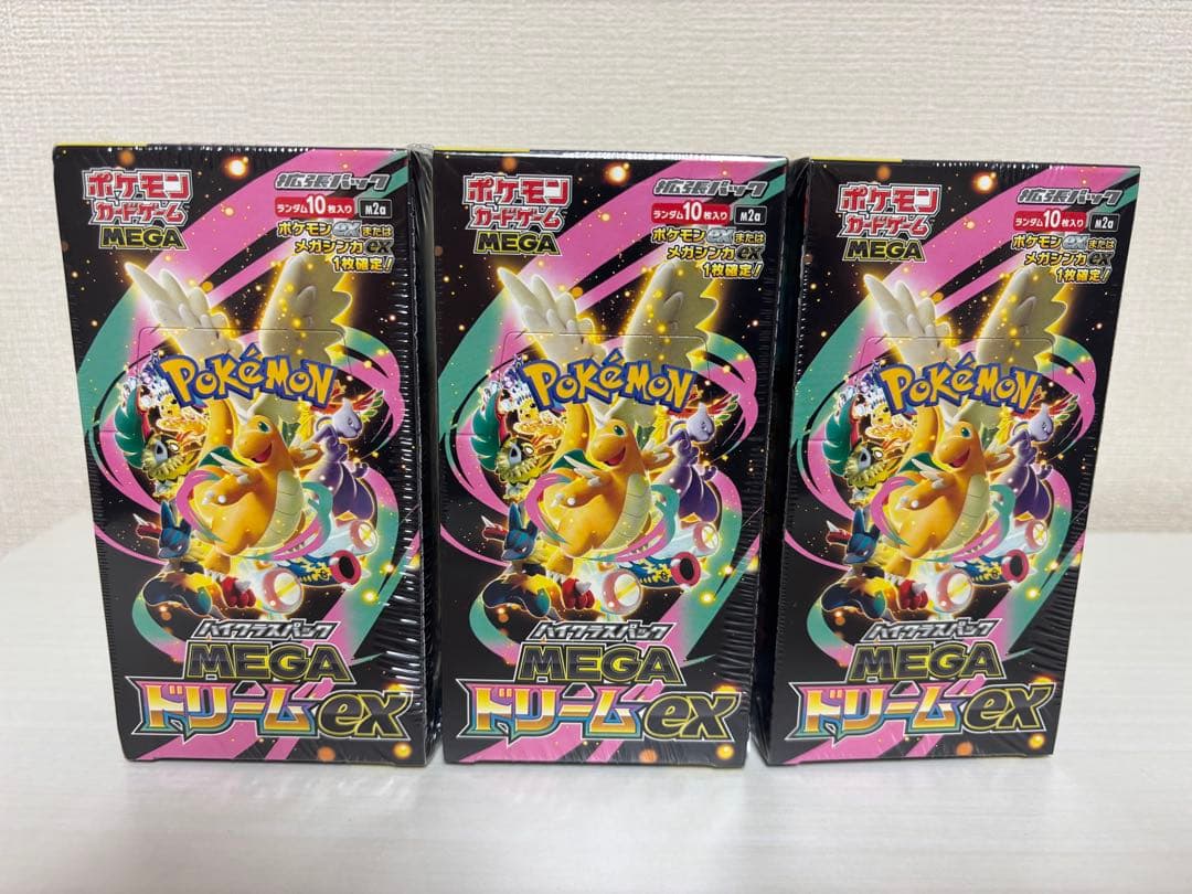 MegaドリームEX 新品未開封 MEGAドリームex 新品未開封 シュリンク付き BOX ポケモンカード
