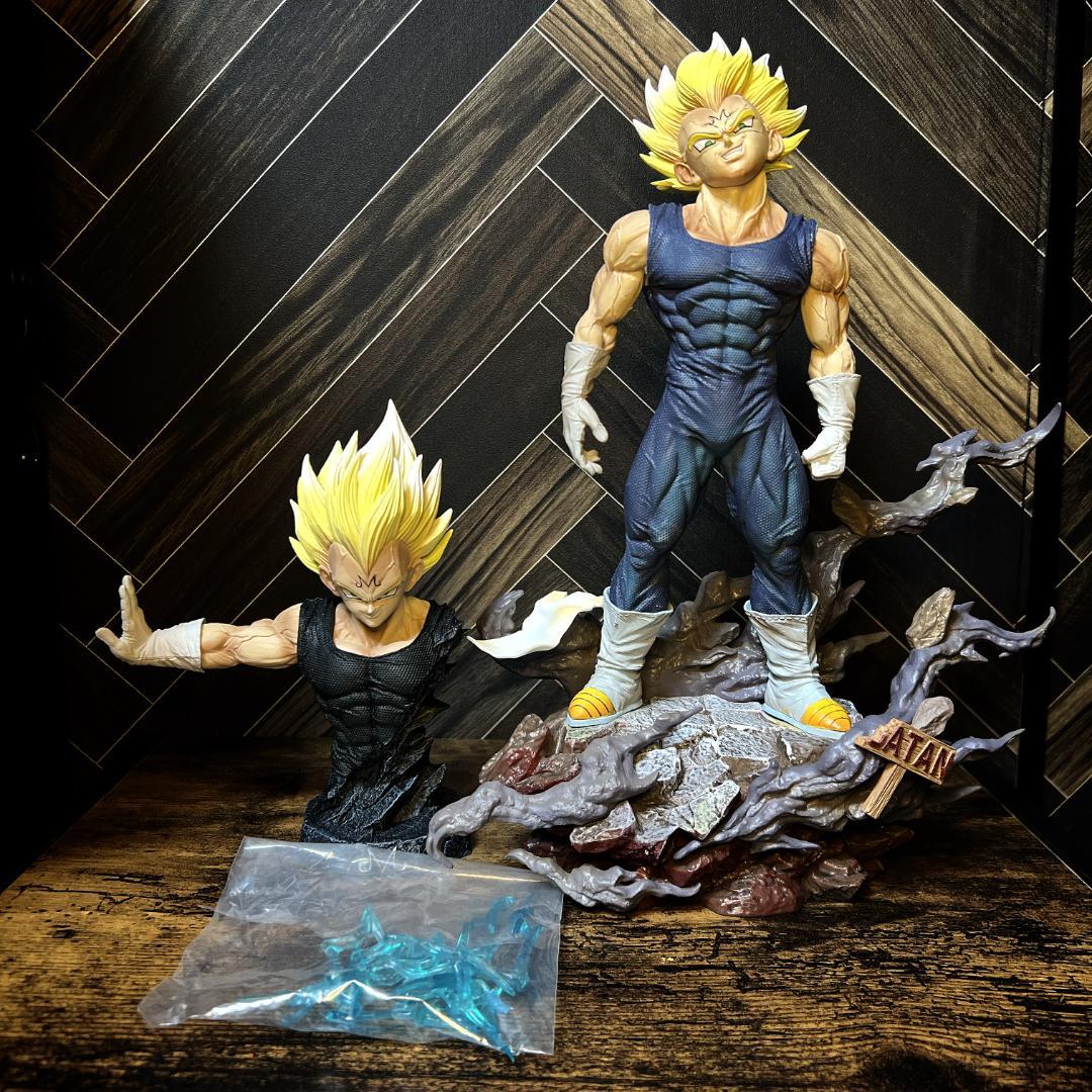 ドラゴンボールZ 魔人ベジータ フィギュア 2体セット ドラゴンボールZ MATCH MAKERS 超サイヤ人2孫悟空＆魔人ベジータ 2体