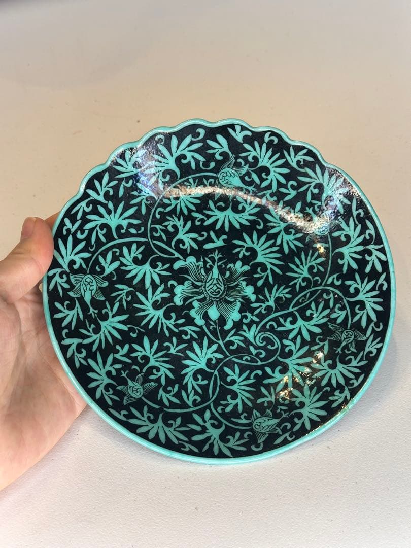 清代 大清乾隆年製 底款 黒地緑釉 花卉紋 皿 美術品 古陶磁 2026年最新】Yahoo!オークション -大清乾隆の中古品・新品・未使用品一覧