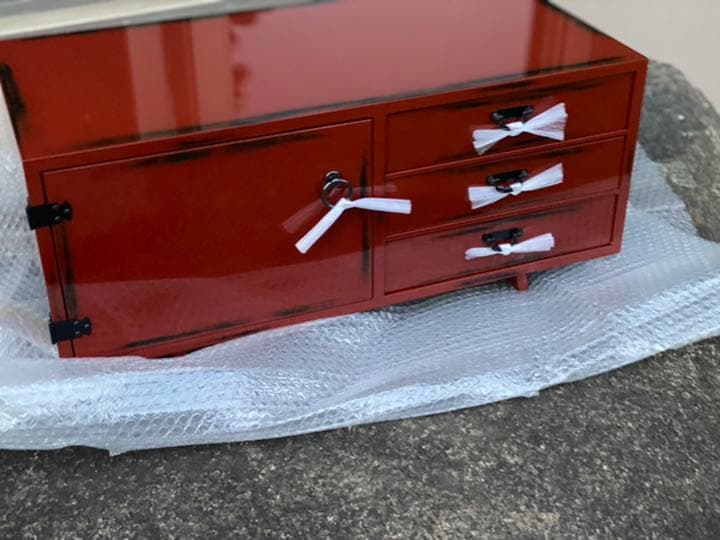 川上漆宝堂　タンス　引き出し　根来塗 仙台箪笥 130巾横長箪笥 KC-12B 拭き漆塗り｜和モダン・リビング収納・