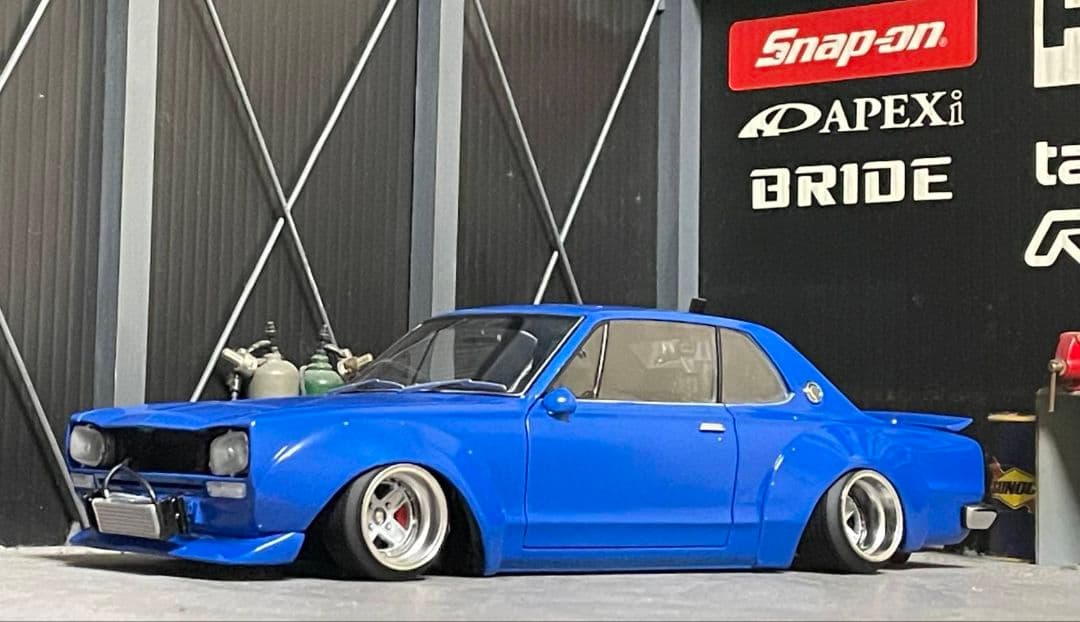 1/18 Aa ハコスカ　じゅんちゃん仕様ワークス Yahoo!オークション - 1/18 Aa ハコスカ シャコタンブギじゅんちゃん仕