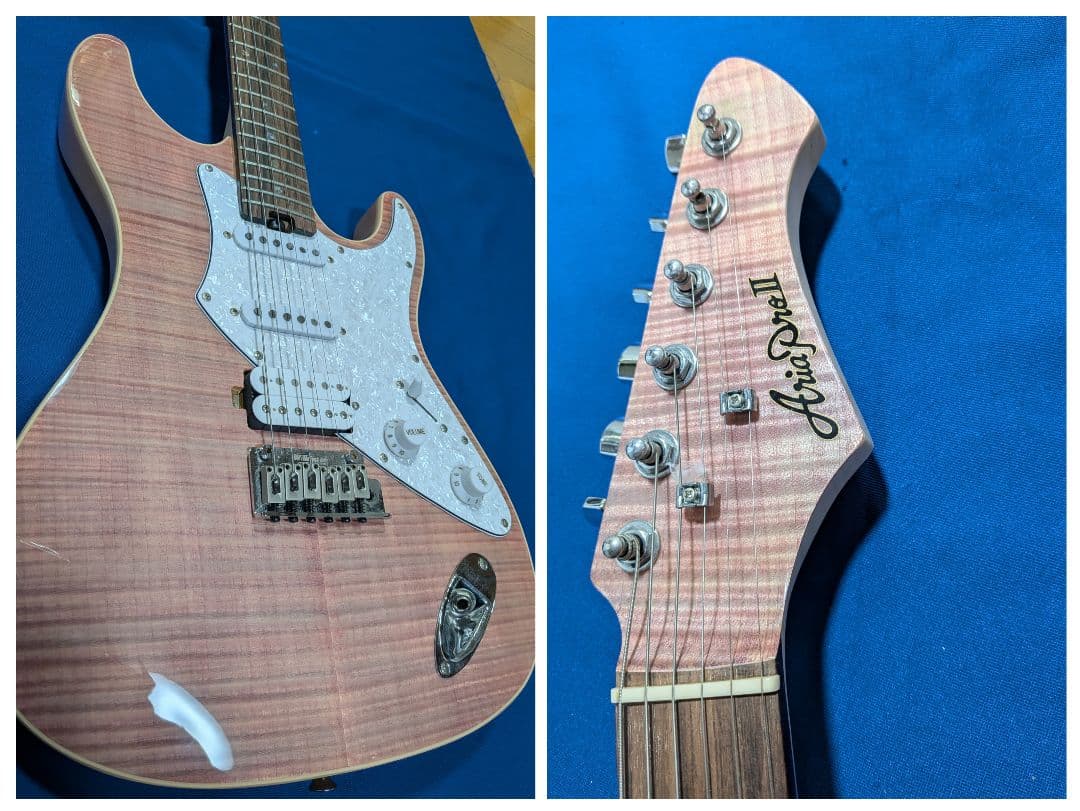 Aria Pro II 714-AE200ssPVギター ソフトケース付き Aria Pro II 714-AE200ssPVギター ソフトケース付き - メルカリ