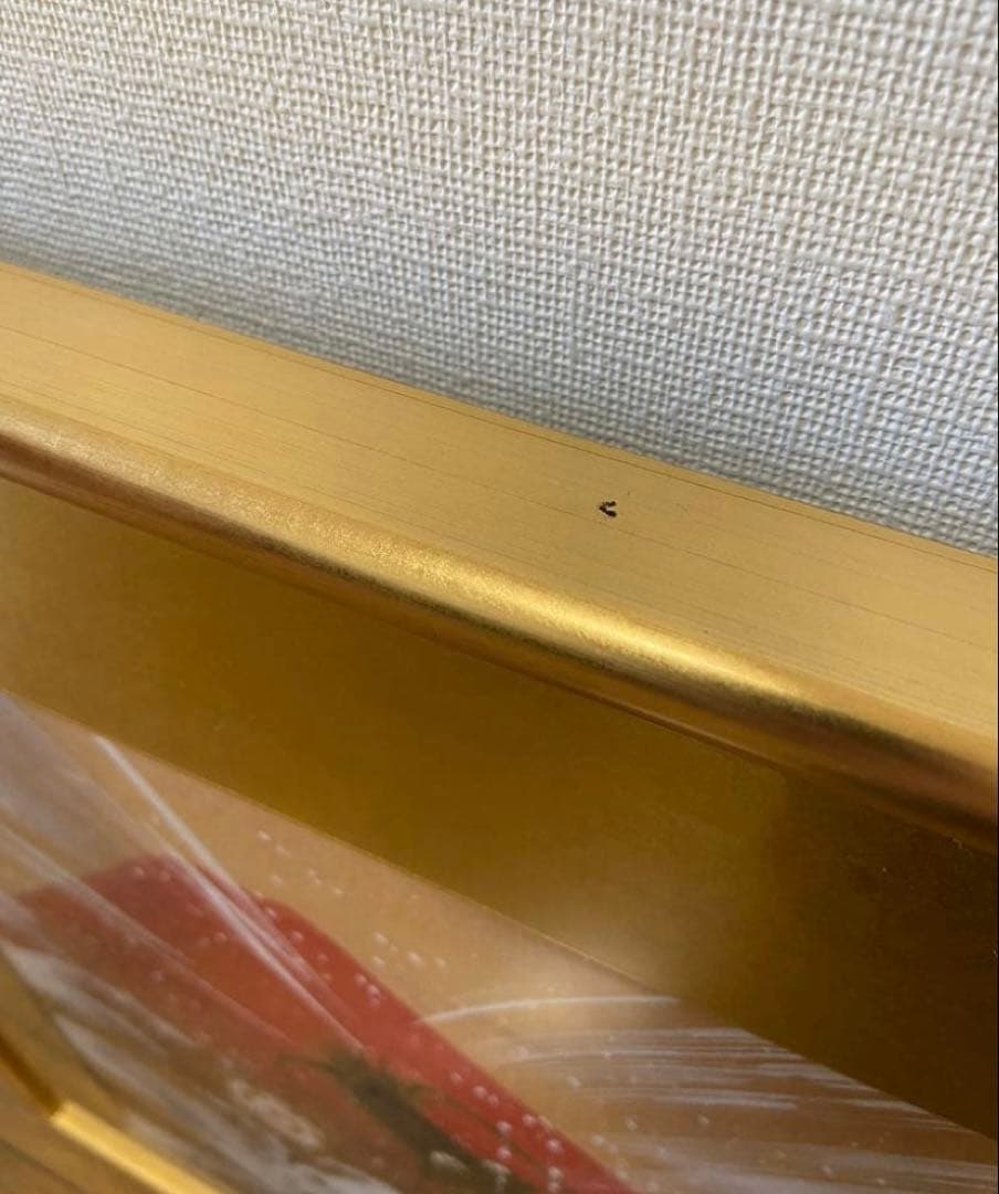 美品】あいはら友子 絵画 【赤富士に昇り龍 】6号 縁起物 - メルカリ