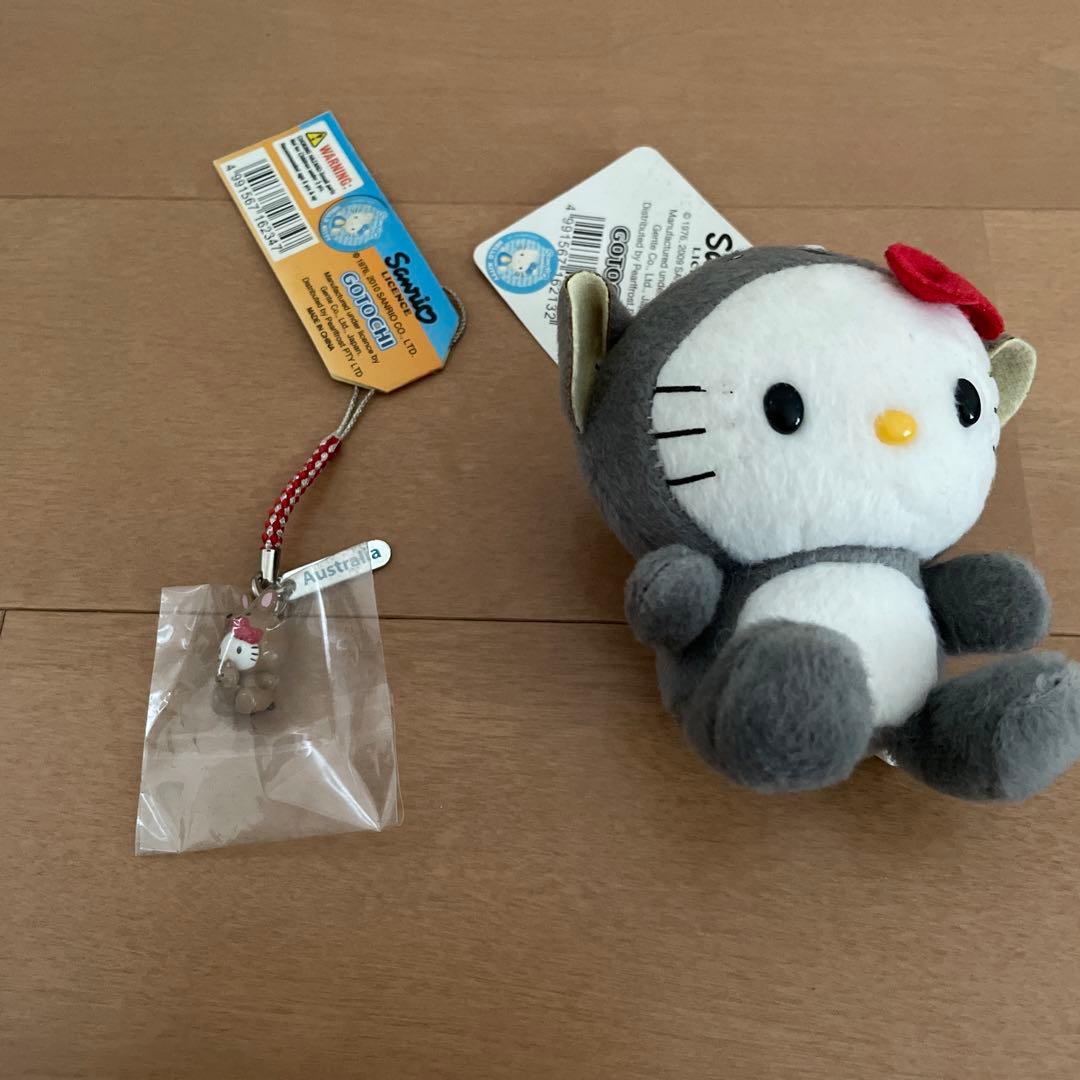オーストラリア お土産 コアラ ハローキティ ストラップ&キーホルダー