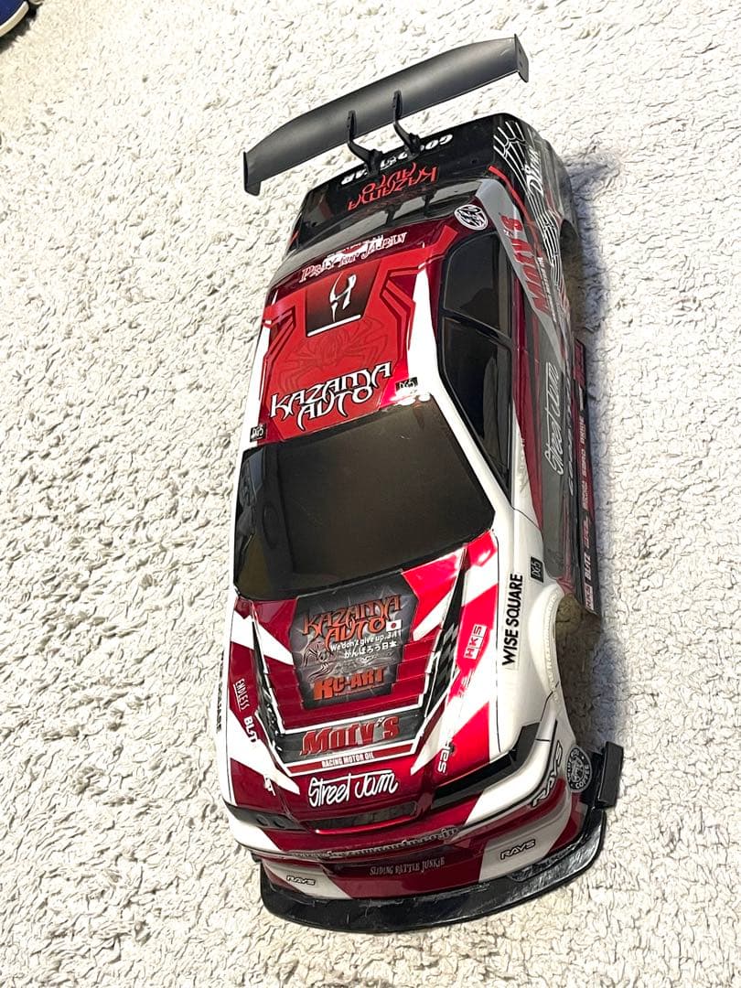 希少　ヨコモ製旧型100マークⅡ Kazama Auto バイナル仕様ボディ ヨコモ「Team22 FNATZ JZX100 マークⅡ」 | カッキーのラジドリ日記 ③