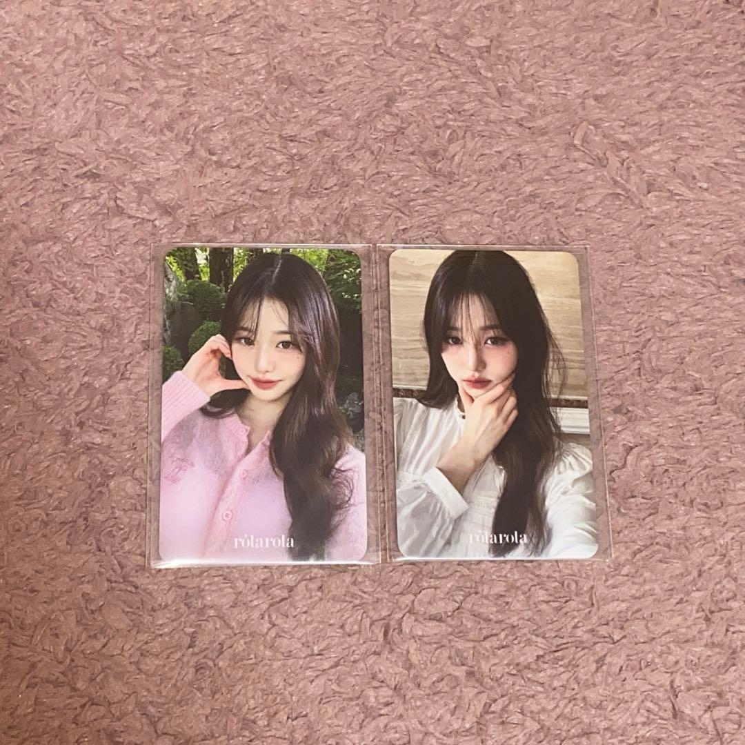 IVE ウォニョン rola rola トレカ ☆IVE ウォニョン X rolarola コラボ！！【rolarola】ROLA LOGO PIN