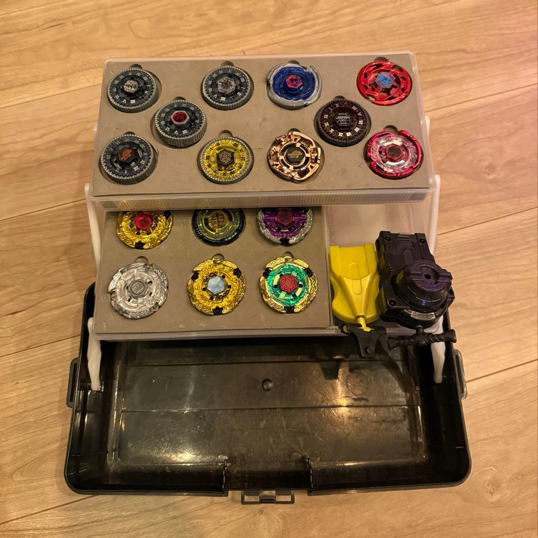 【国内正規品】メタルファイトベイブレード　大会使用ベイ　まとめ売り　非売品付き メタルファイト ベイブレードシューターEX - メルカリ