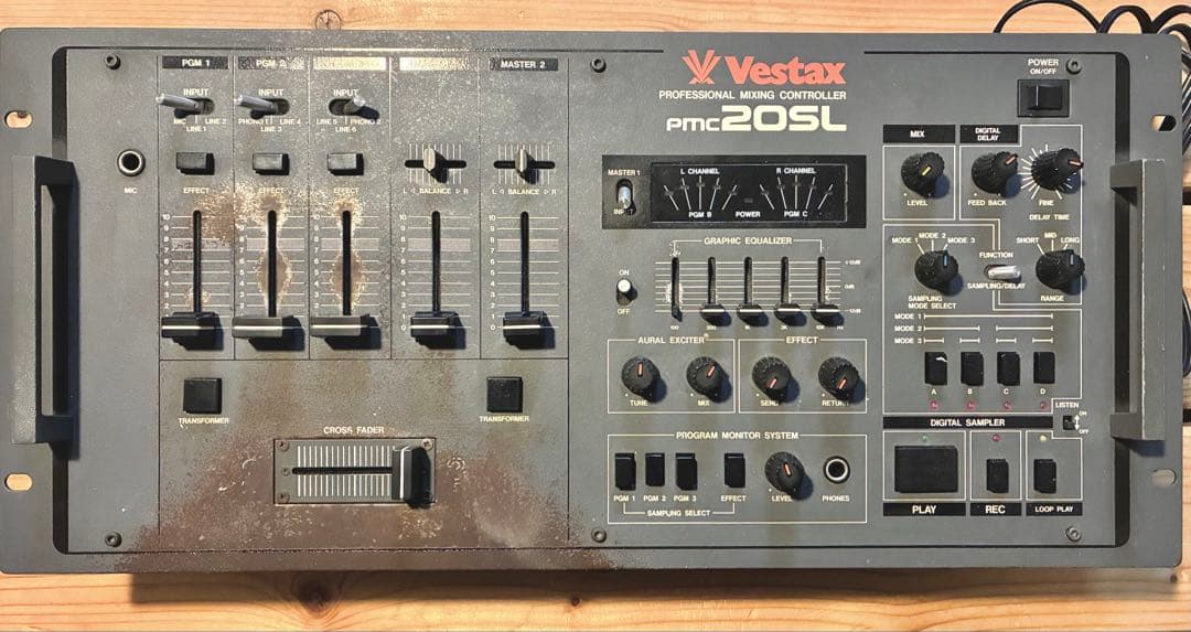 Vestax PMC20SL DJミキサー ヴィンテージ 名機 DJ KRUSH VESTAX PMC-20SL DJ KRUSH 愛用機 - メルカリ