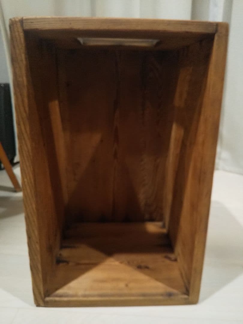 木箱 found muji フランス アメリカ アンティーク ビンテージ - メルカリ