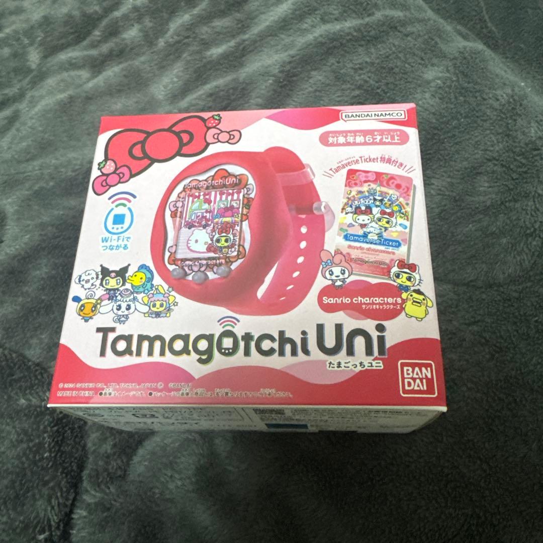 BANDAI Tamagotchi Uni 赤 Sanrioキャラクター 新品 BANDAI Tamagotchi Uni Sanrio Characters JAPAN OFFICIAL — ToysOneJapan