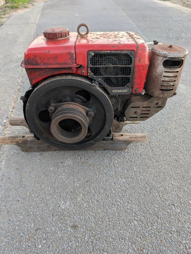 ☆ヤンマー☆ディーゼルエンジン☆NSA40C☆4馬力☆実動品 Yahoo!オークション -「ヤンマーディーゼルエンジン発動機」(発動機