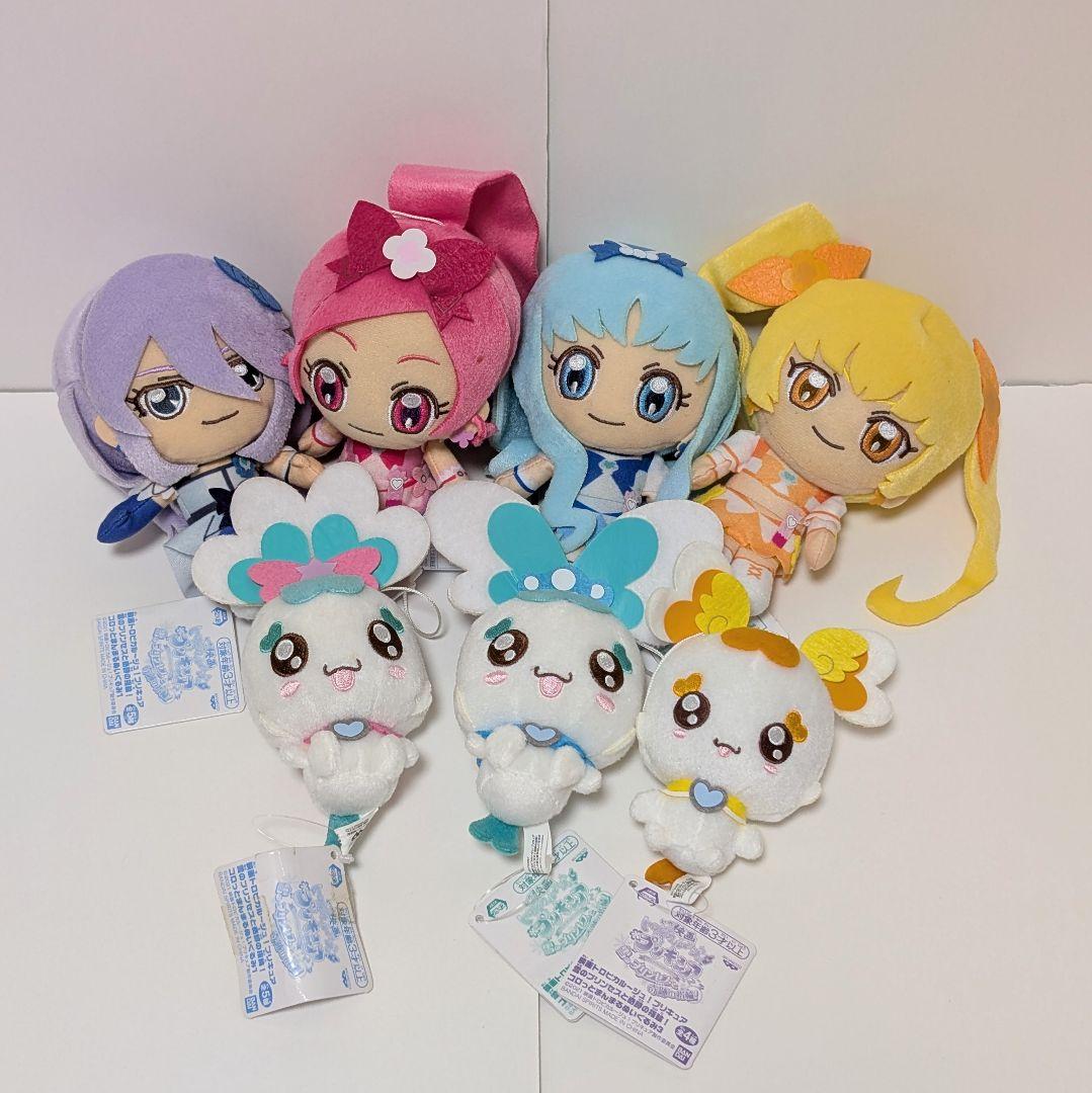 ハートキャッチプリキュア！ コロッとまんまるぬいぐるみ 7体セット