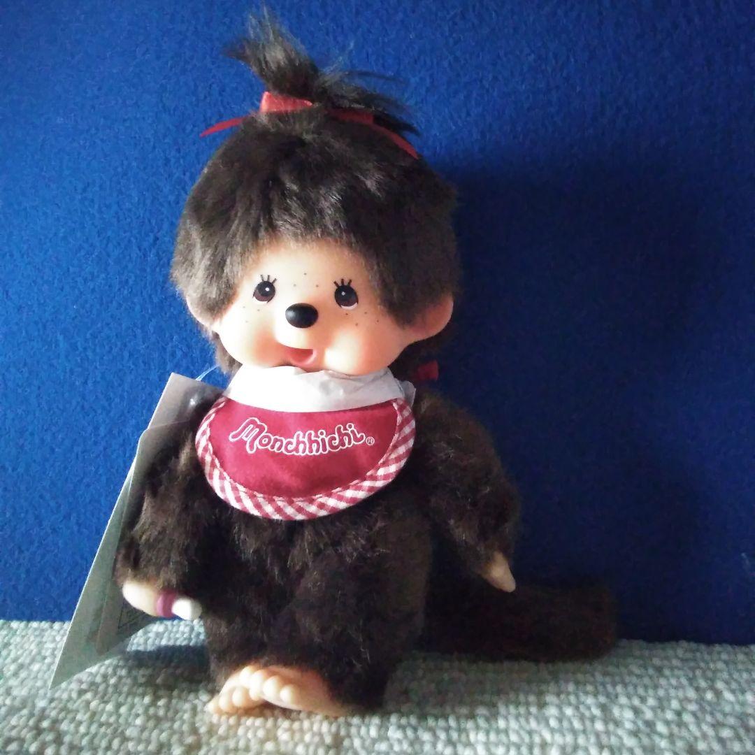 Monchhichi ぬいぐるみ 赤いバンダナ レッツ！パレード モンチッチ やわらかL 男の子|【ぬいぐるみの