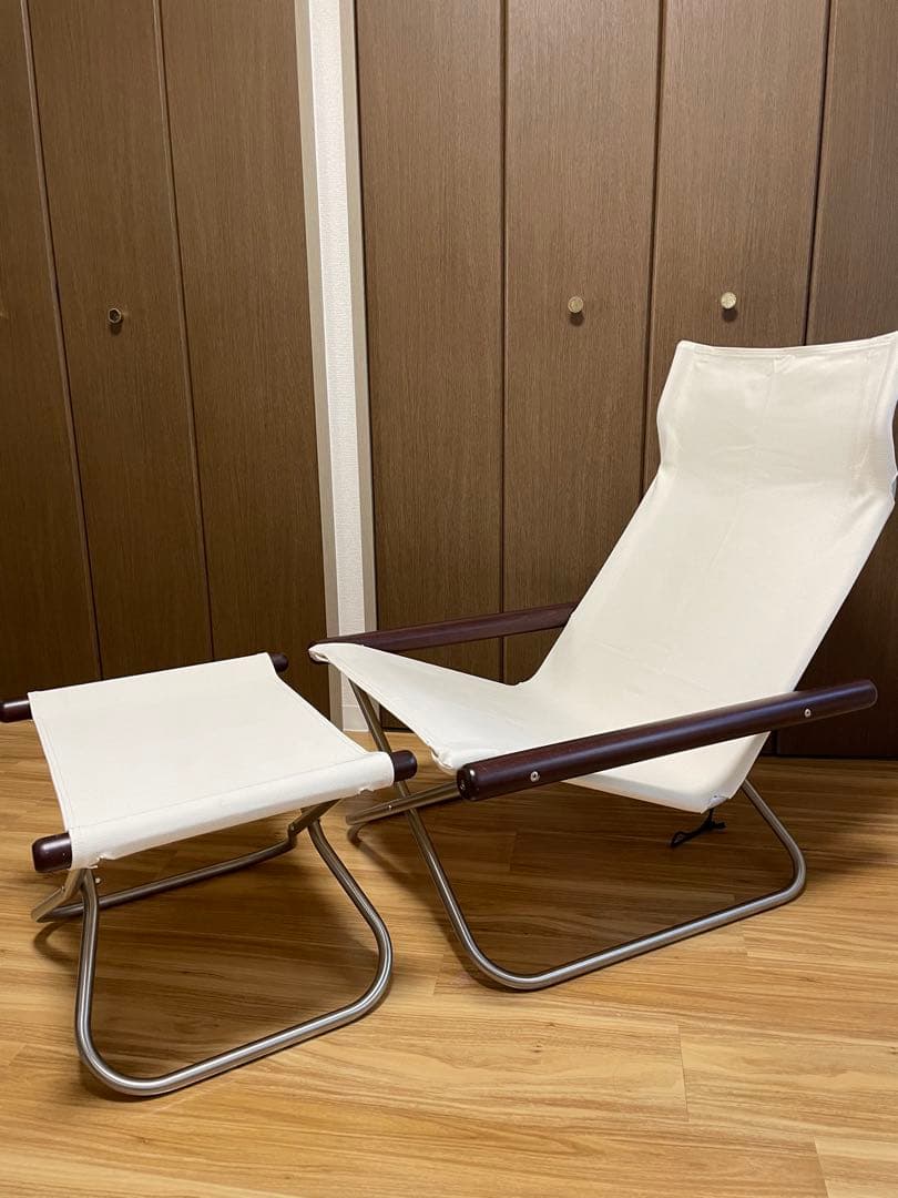 NychairX ニーチェアエックス　チェア&オットマン ニーチェア X ロッキング 本体とオットマンのセット 送料無料