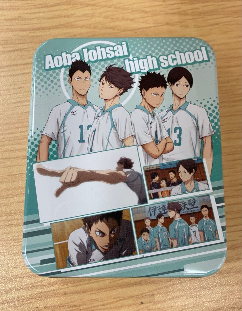 ハイキュー VS チーム 缶チョコレート バレンタイン 青葉城西 及川