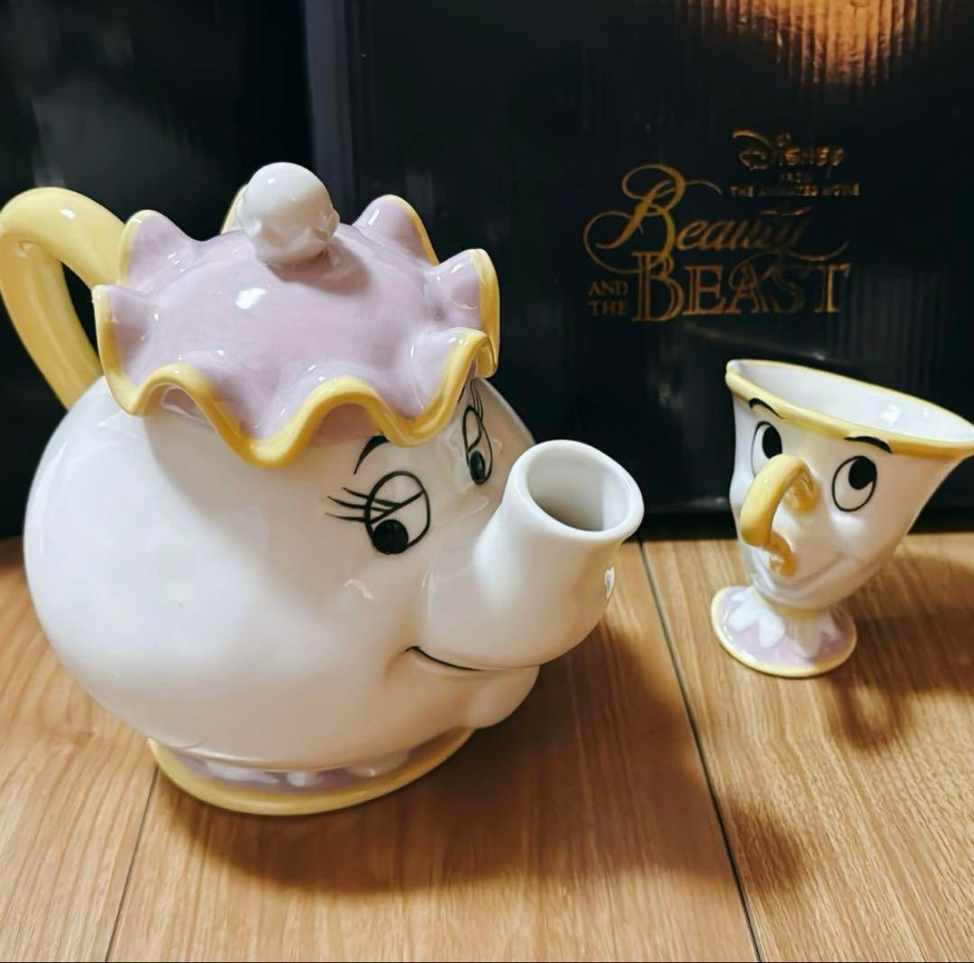 【メーカー完売】ディズニー　ポット夫人　チップ　ティーセット 楽天市場】ポット夫人 チップ ティーセット 18cm ディズニー 食器