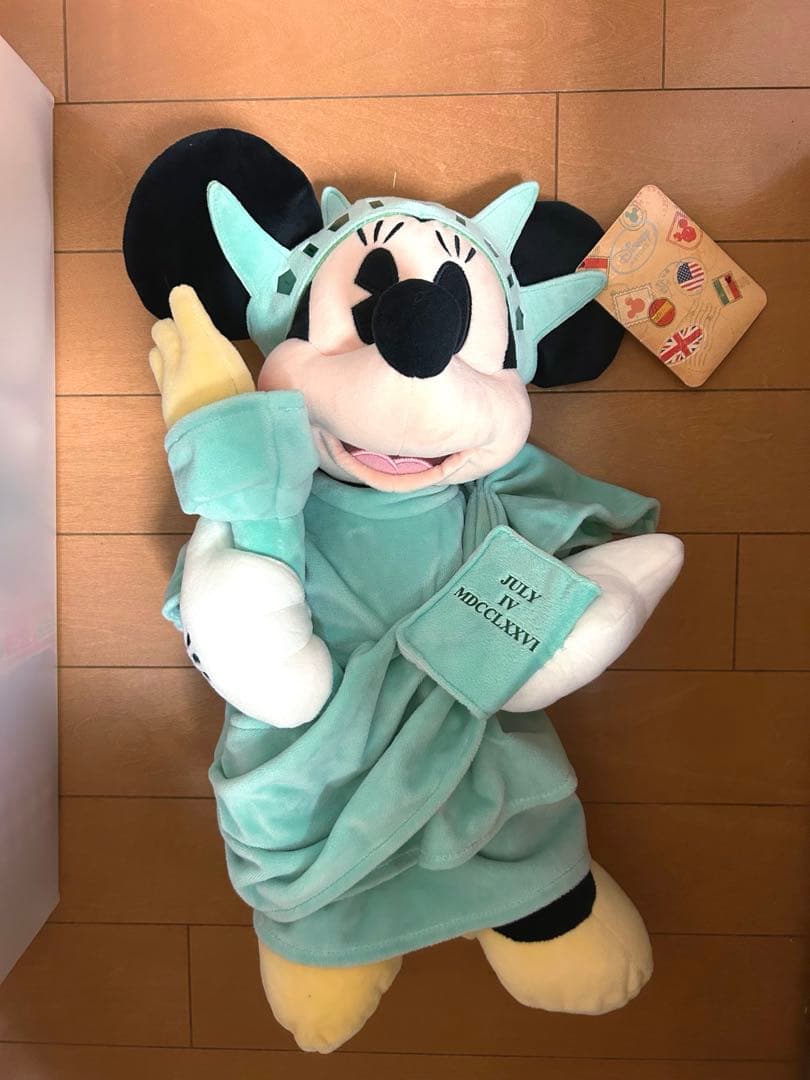 【NY限定】自由の女神 ミニー ディズニーストア ミニーマウス 自由の女神 ぬいぐるみ ニューヨーク NY限定｜Yahoo