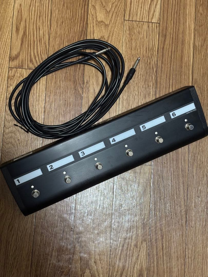 Marshall フットスイッチ 6ボタン フットスイッチプッシュピンギターエフェクターペダルエレクトリック