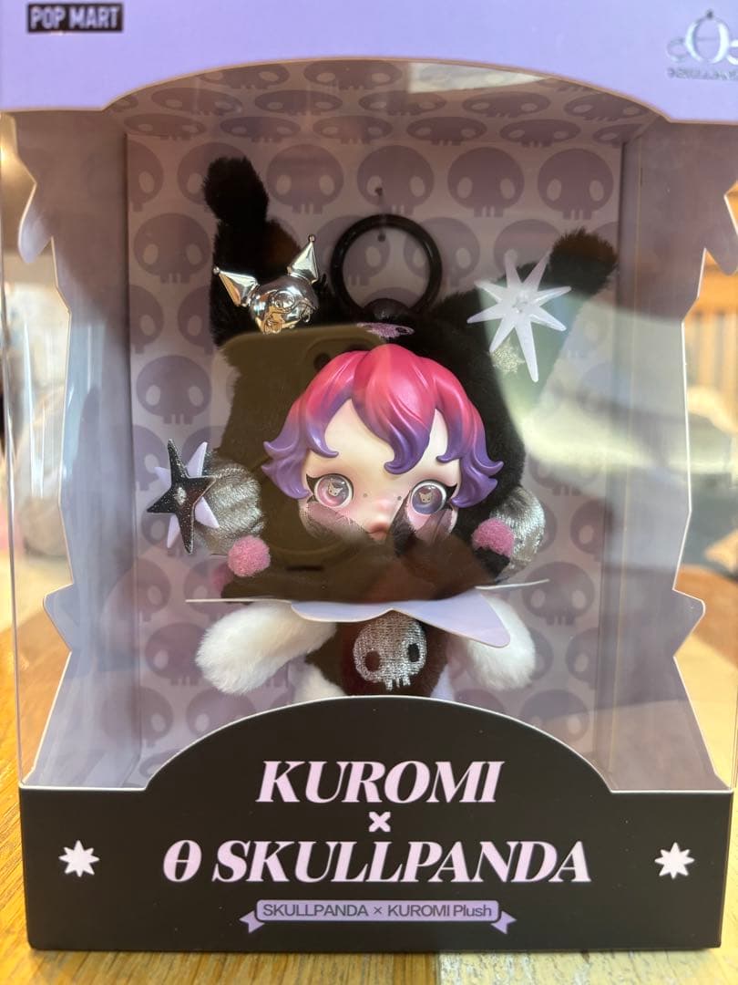 クロミKUROMI スカルパンダ SKULLPANDA POPMART サンリオ - メルカリ