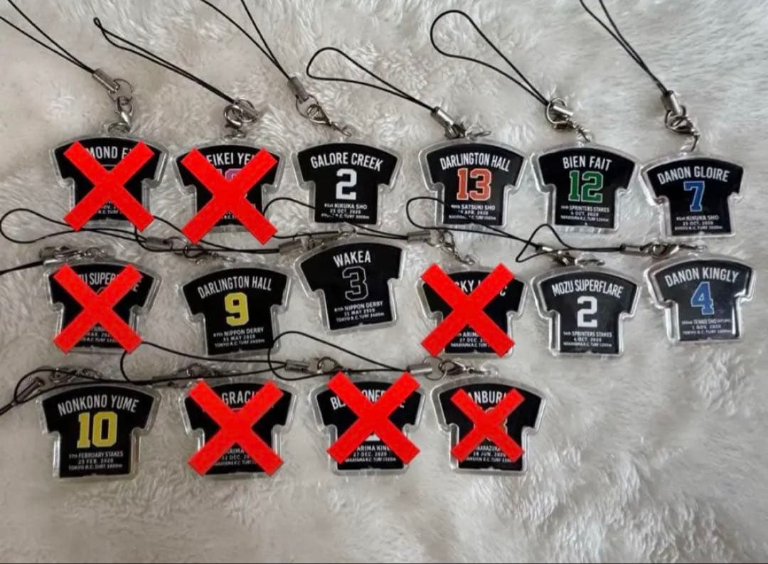 勝負服ストラップ Yahoo!オークション -「勝負服ストラップ」の落札相場・落札価格