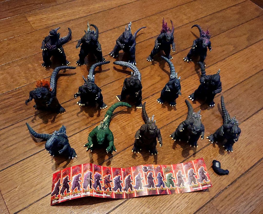 HGシリーズ ゴジラクロニクル 第1弾 全15種セット HG ゴジラクロニクル 50th 1954-2004 全15種フルコンプセット【絶版