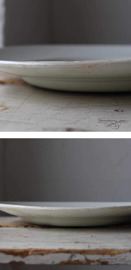 IKI-552 フランスアンティーク クレイユモントロー プレート 陶器 お皿