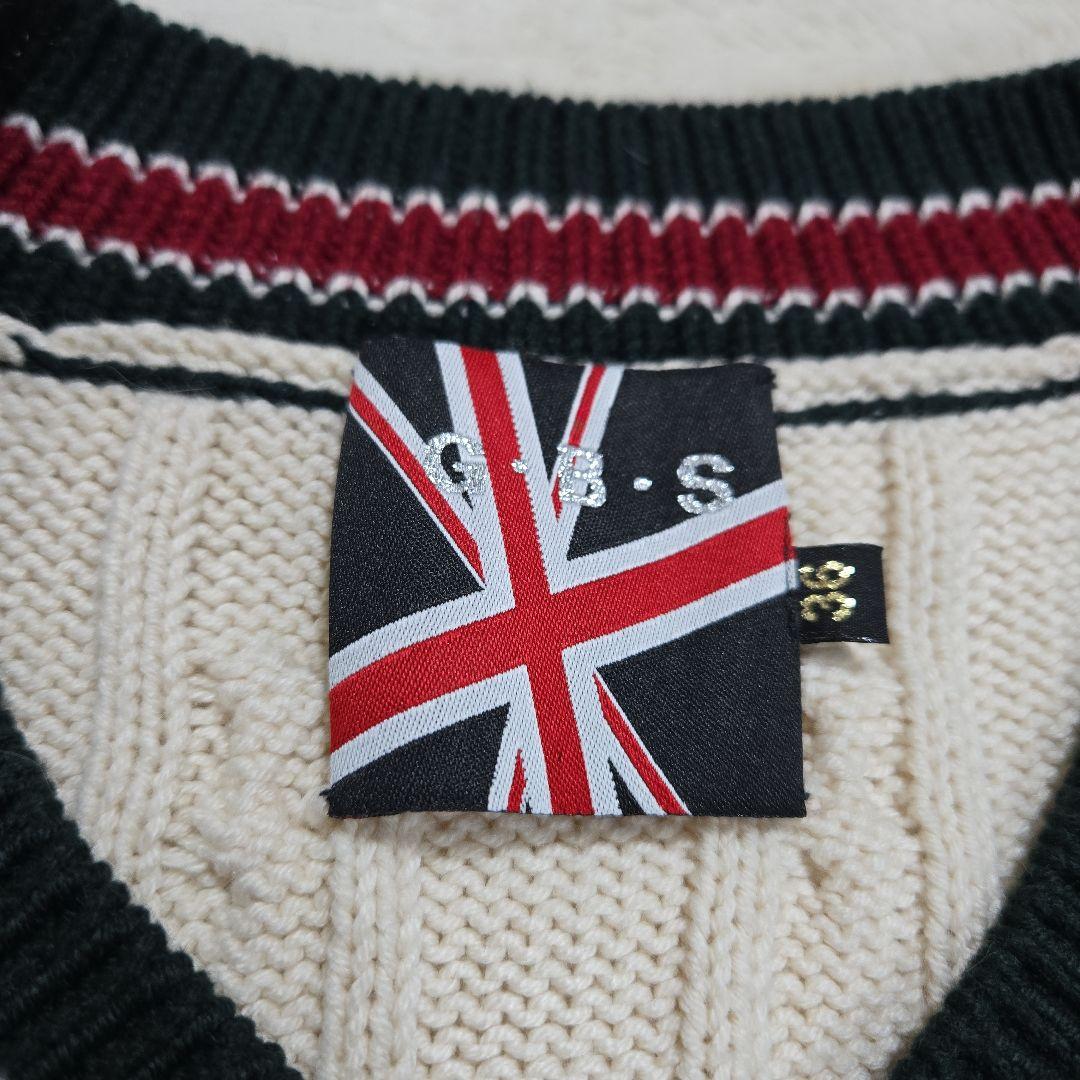 abingdon boys school セーター ケーブルニット ワッペン - メルカリ