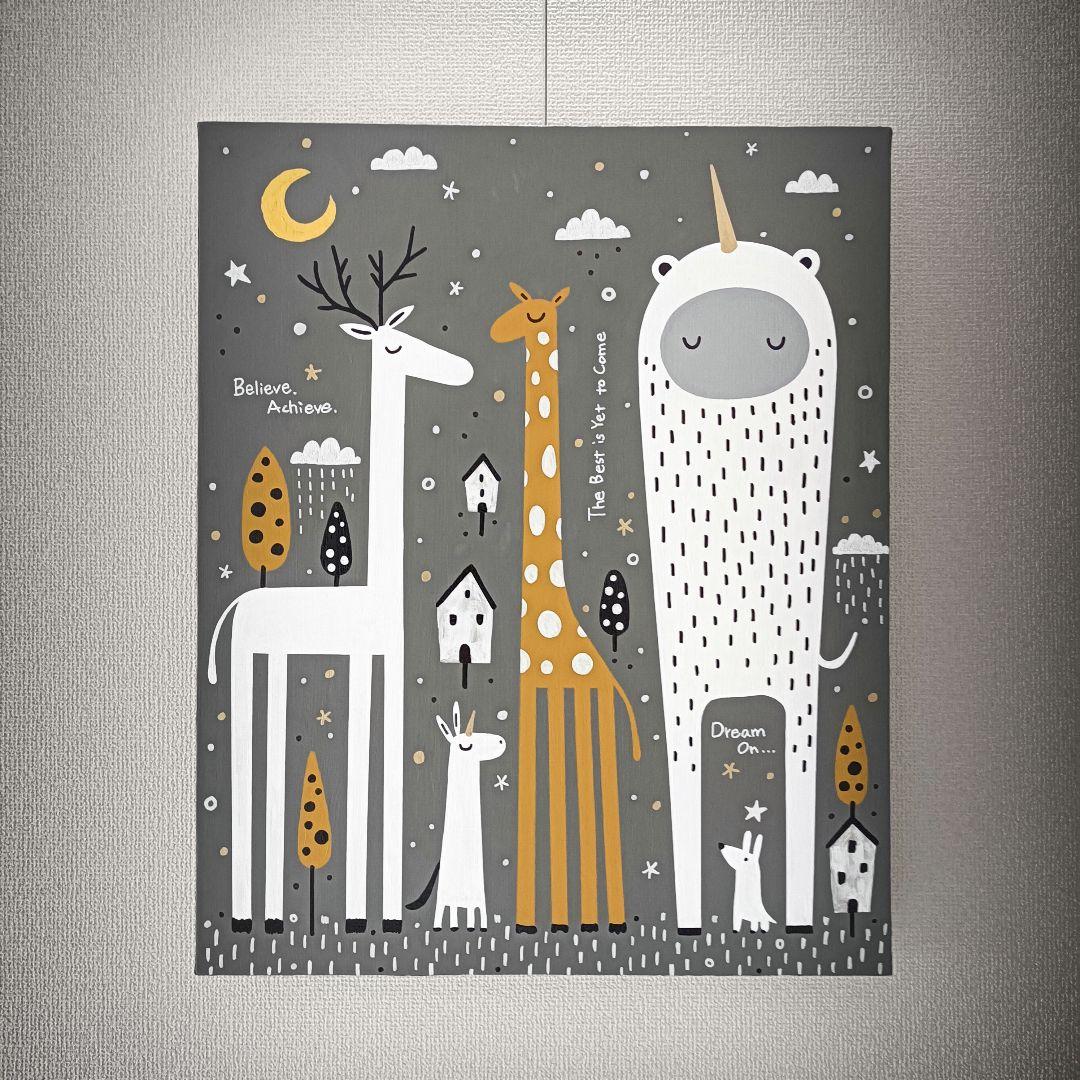 ✿月野乃亜 Unique F15／652×530mm 現代アート26 EM#05 現代美術家 ✿ 月野乃亜《Noah Tsukino》 - 絵画販売・購入・レンタル