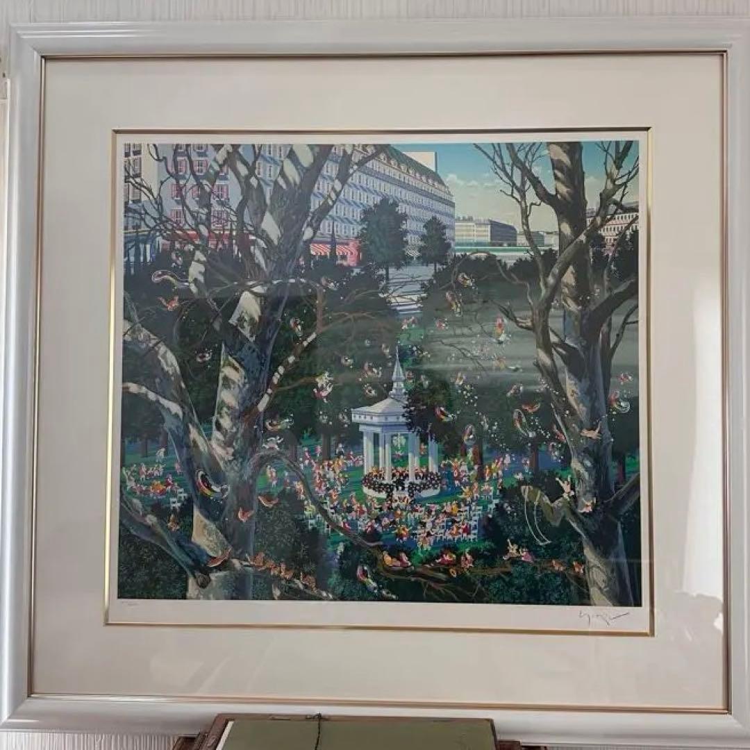 「子供達の音楽会」ヒロヤマガタ　現代アート 絵画 ヒロヤマガタ 子供達の音楽会 | 絵画など美術品の販売と買取 | 東京