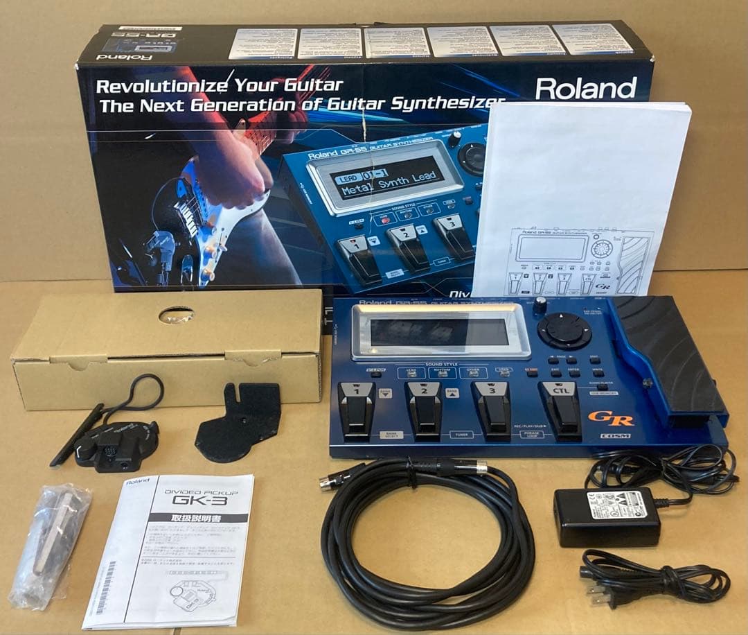 Roland ギター シンセサイザー GR-55 ピックアップ付属 GK-3 Amazon.com: BOSS GR-55 (GR-55GK-BK) : Musical Instruments