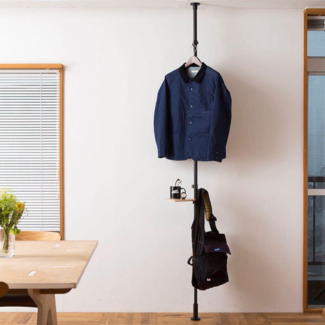 DRAW A LINE Tension Rod フック シューズラックセット ドローアライン オープンシューズラックSET／8足(縦つっぱり用