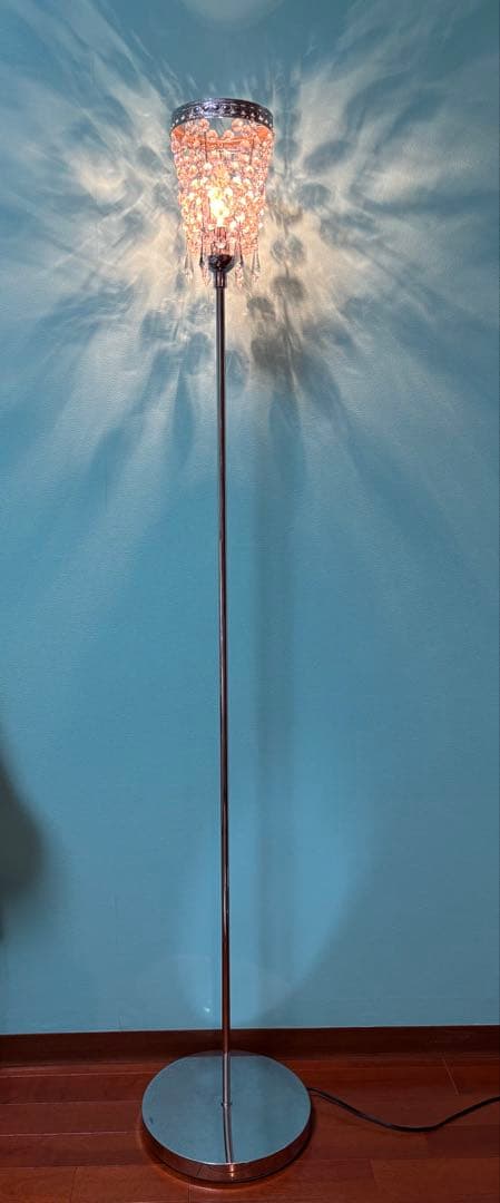 【希少高級】スワロフスキー　シャンデリアスタンドランプ オーデリック　エレメント 4158】イタリア製シャンデリア25灯（スワロフスキークリスタル