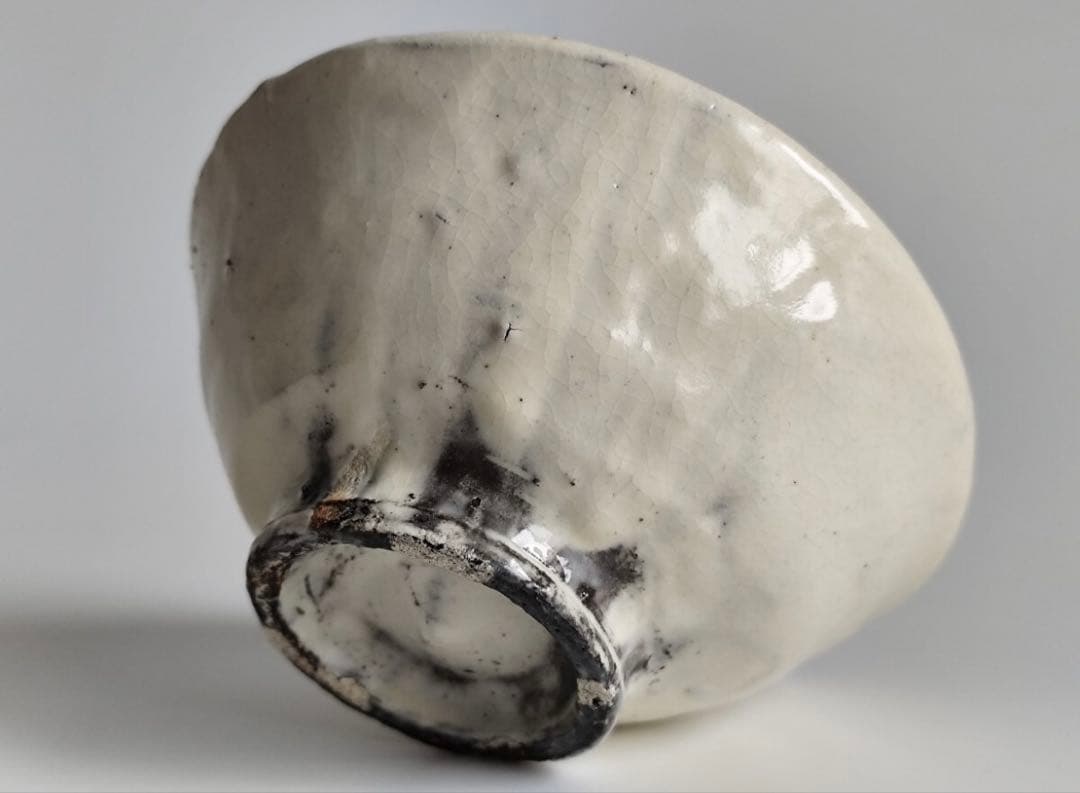 【新品】 森岡成好 粉引 碗 灰被 茶碗 / 陶器 陶芸 皿 茶道具 茶器 在銘 9 森岡成好・鉢 | 黄魚オンラインショップ