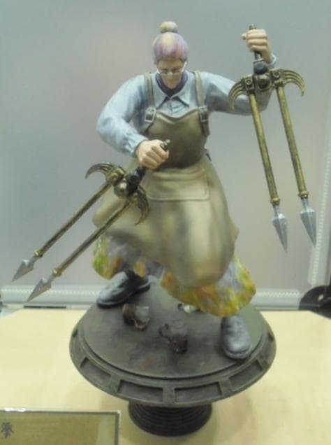 ワンフェス2024冬 Guiro オーキッド 北斗の拳 でかいババァ ワンダーフェスティバル2024[冬]」で『北斗の拳』40周年企画展が開催