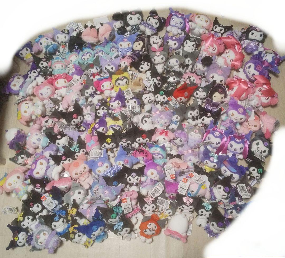 クロミ マイメロディ マスコット サンリオ ぬいぐるみ マイメロ まとめ売り サンリオ ほわほわ マイメロディ・クロミ マスコット – Chatta