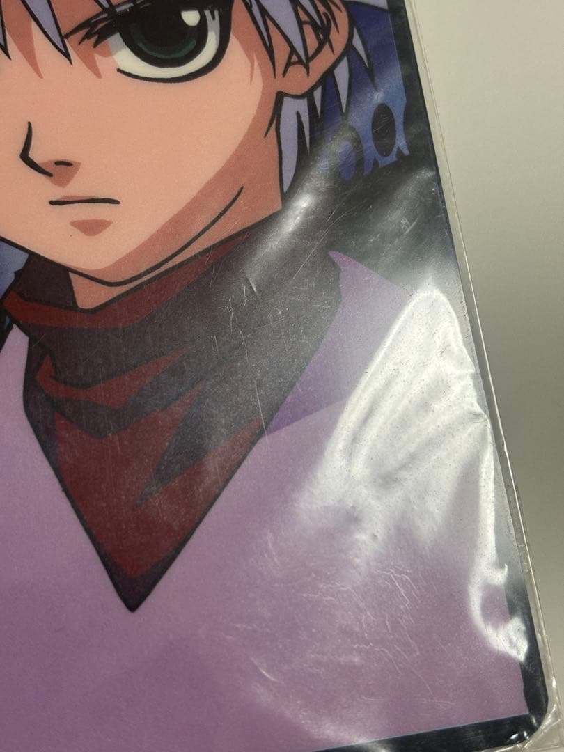 ハンターハンター HUNTER×HUNTER 旧アニメサイン入り下敷き クラピカ