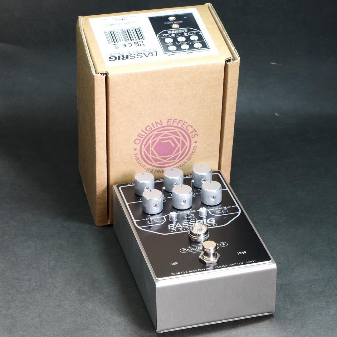 【ほぼ新品】BassRIG ’64 Black Panel ORIGIN EFFECTS BassRIG '64 Black Panel｜ミュージックランドKEY