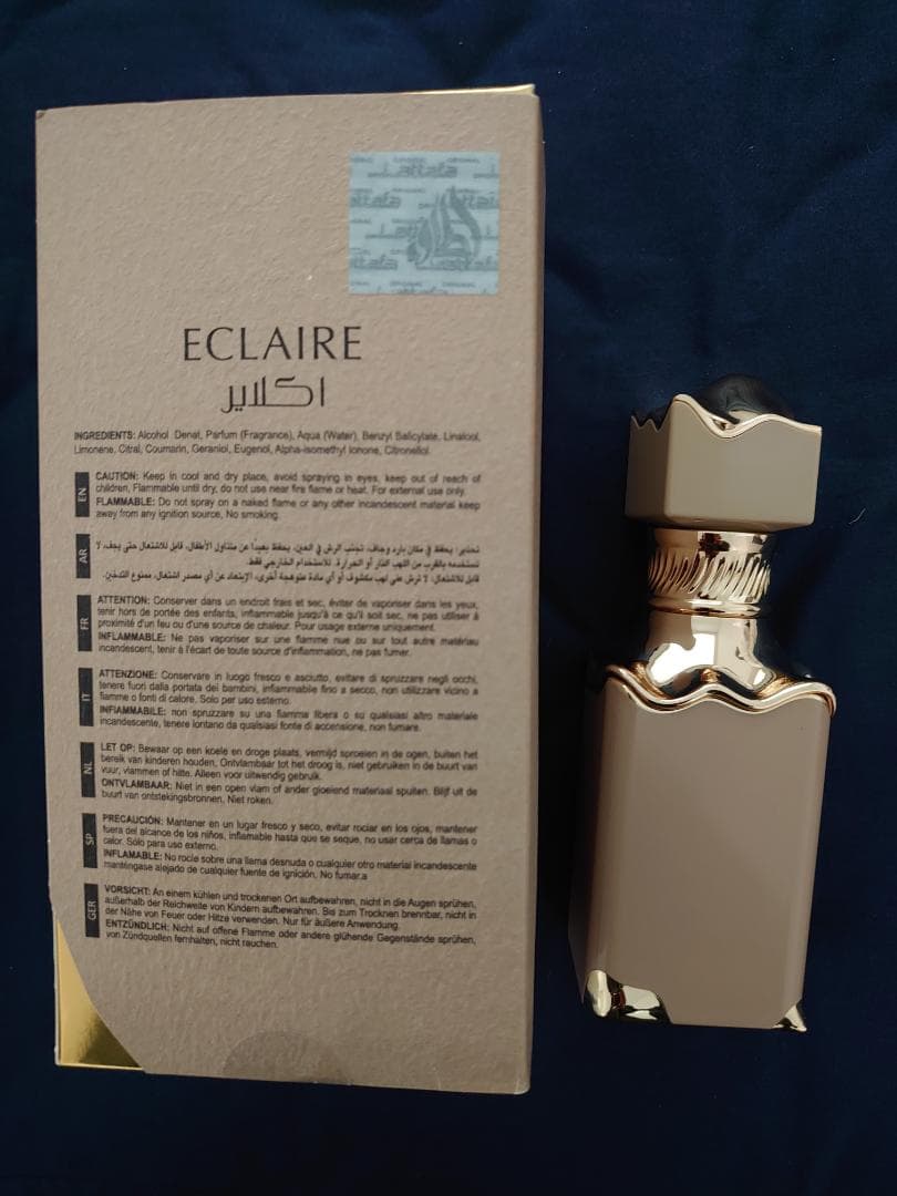 ECLAIRE 香水 100ml 女性用 Amazon.com : Lattafa Eclaire - Vanilla, Caramel, Sweet, Floral