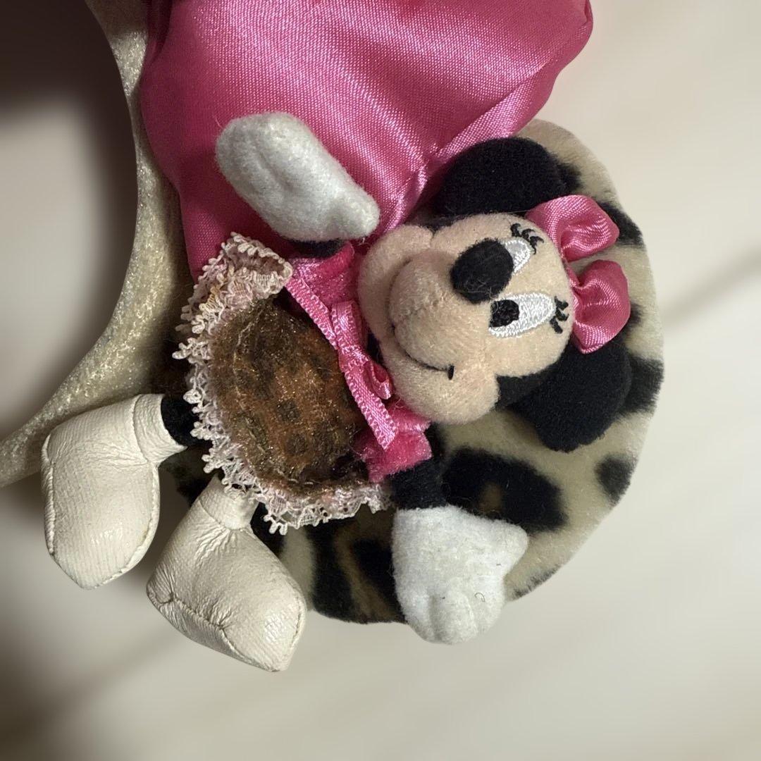 ミニーマウス ヒョウ柄カチューシャ - メルカリ