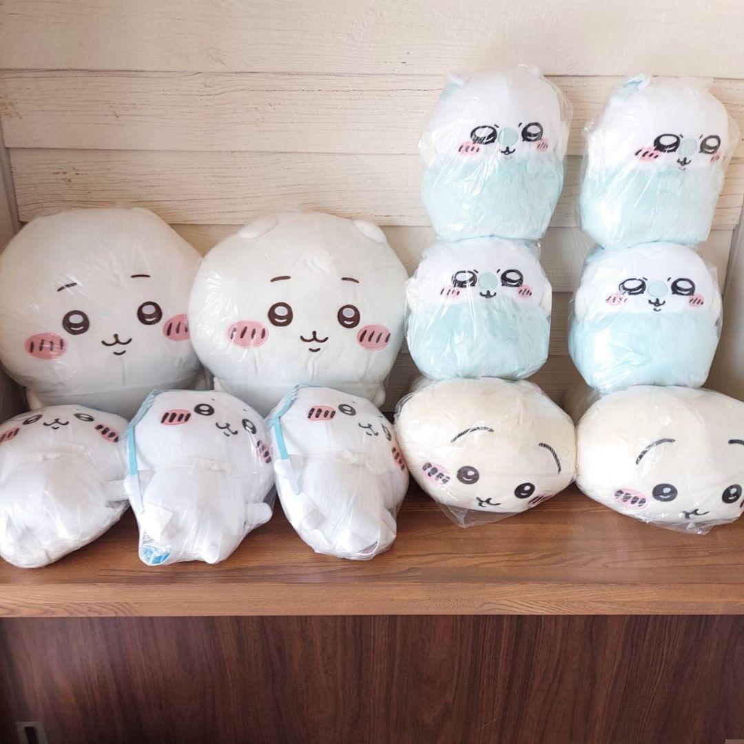 ちいかわ　モモンガ　ハチワレ　ぬいぐるみ　まとめ売り ちいかわ ハチワレ うさぎ モモンガ ぬいぐるみ グッズ 大量 まとめ