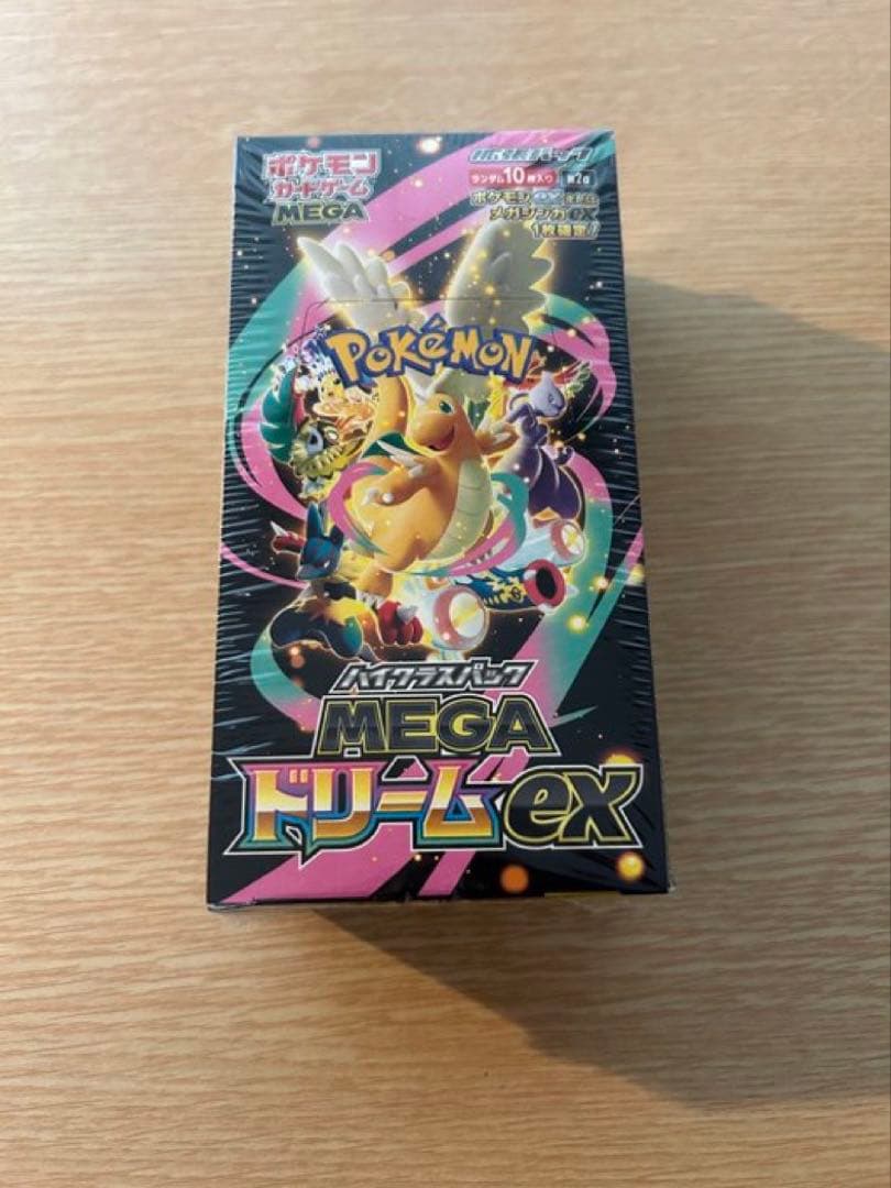 【納品書付き】 ポケカMEGAドリームEX 1BOX 新品未開封 シュリンク付き 楽天市場】【Box未開封・シュリンク付き】 ポケモンカードゲーム MEGA