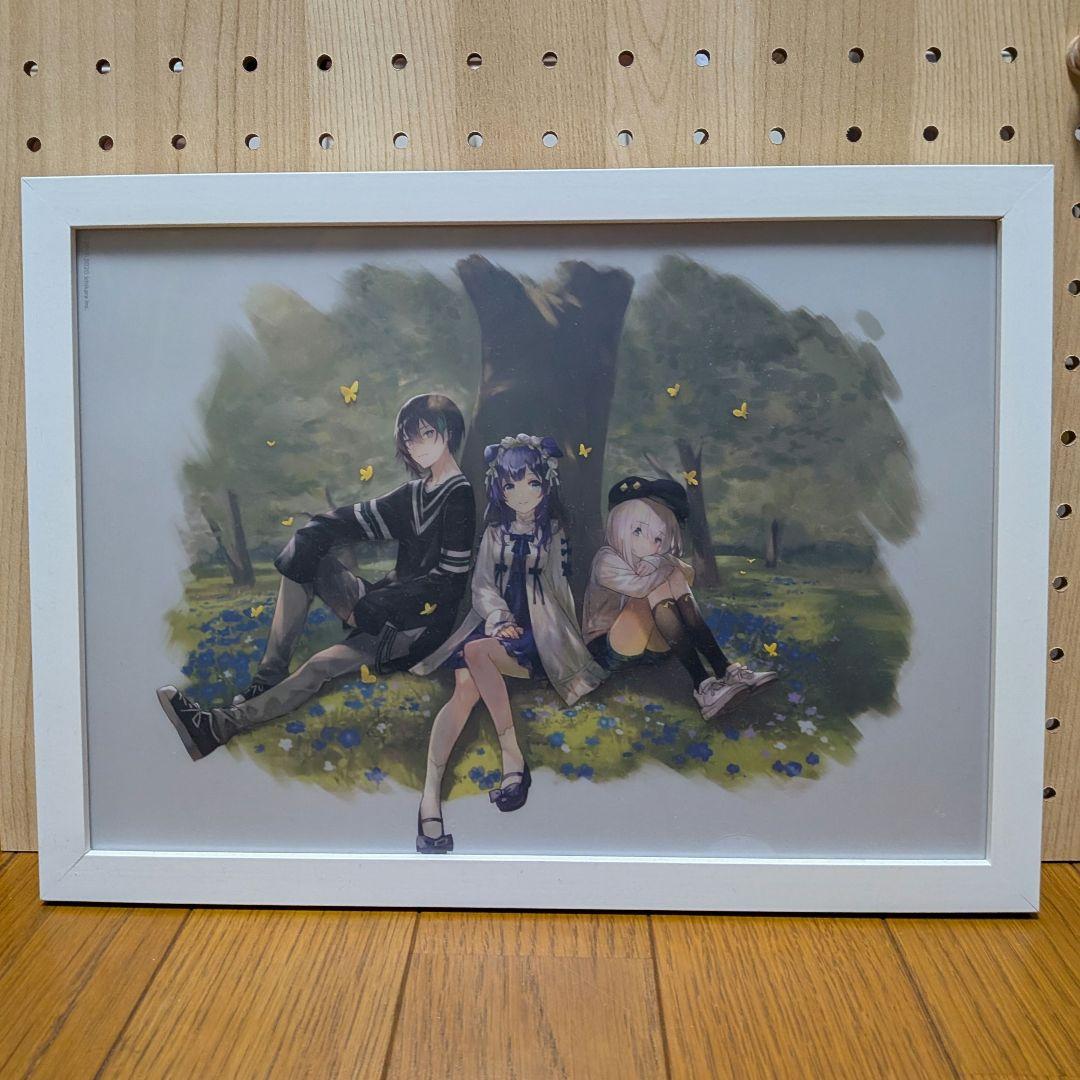 にじさんじ ぶるーず クリアファイル 黛灰 相羽ういは アルス・アルマル ぶるーずコラボ】相羽ういはを追いかけるエンダーマンを追いかける黛灰