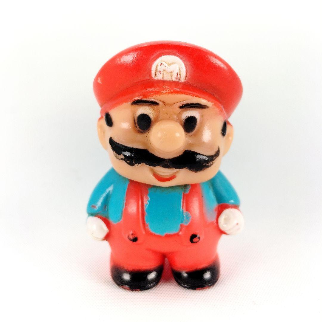 当時物 スーパーマリオ パチモノ ソフビフィギュア 無版権 - メルカリ