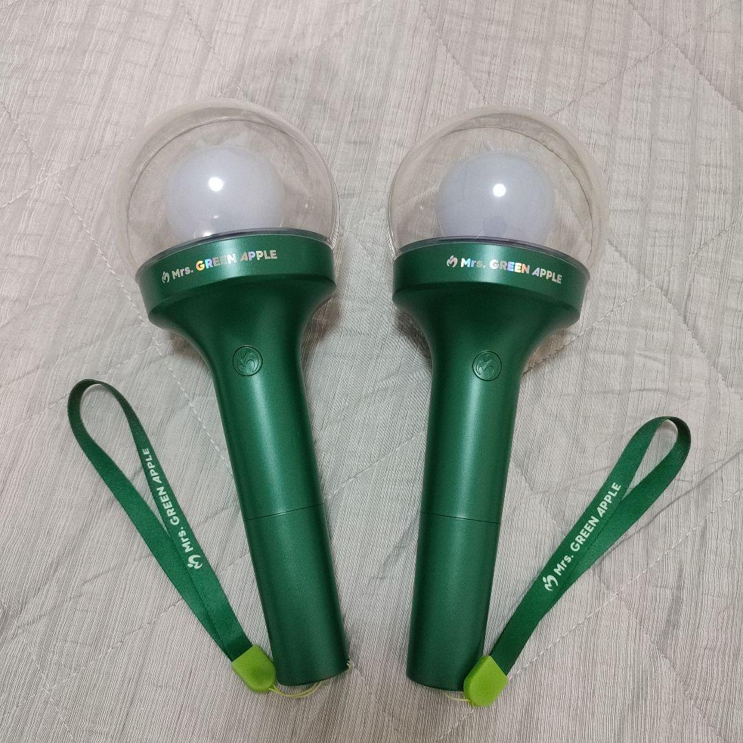 Mrs. GREEN APPLE　ライトスティック Amazon.co.jp: Mrs. Green Apple ミセスグリーンアップル ライト