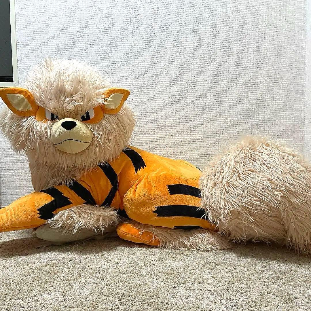 添い寝 ウインディ 受注生産 ぬいぐるみ 等身大 ポケモンセンター 再販