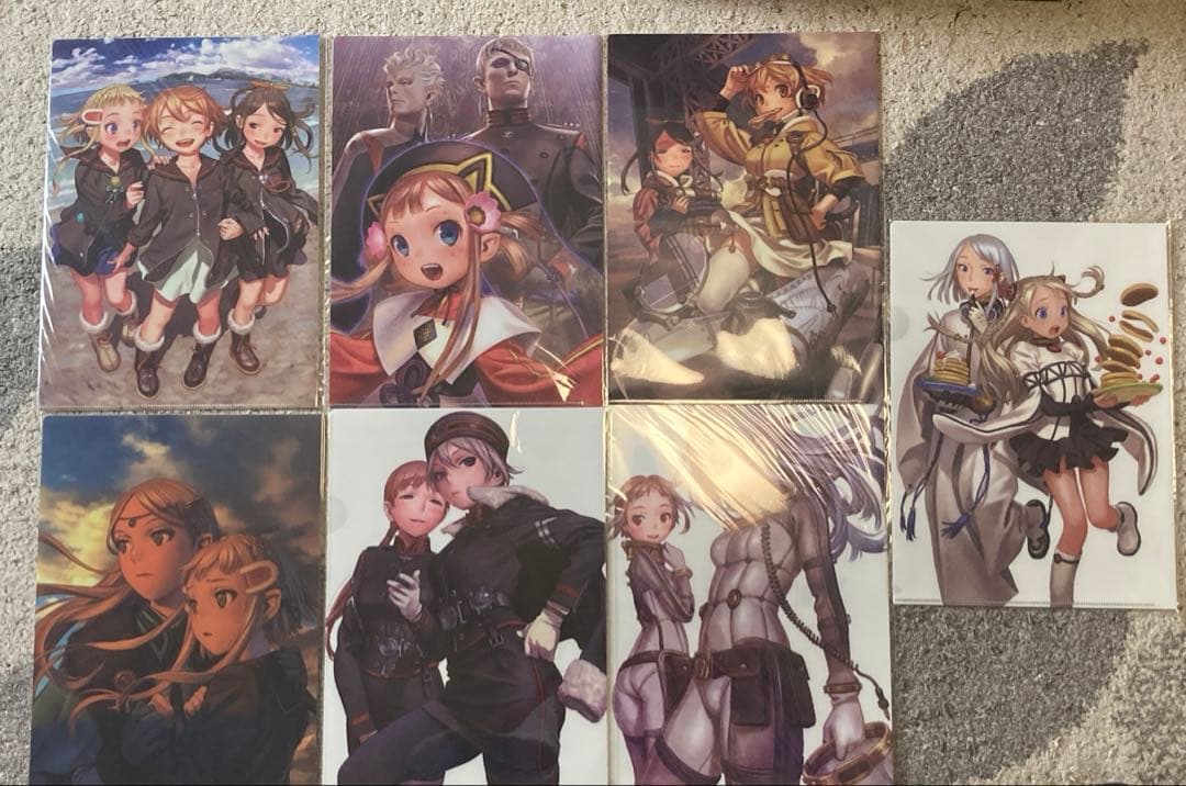 【非売品】村田蓮爾特製クリアファイル７種セット 村田蓮爾 クリアファイル 2枚セット RANGE MURATA コミケ イベント