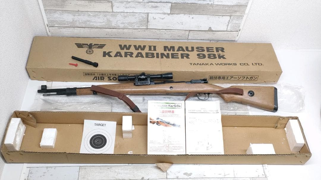J90 タナカ モーゼル kar98k bnz ボルト ライフル ガスガン imgrc0062538261.jpg