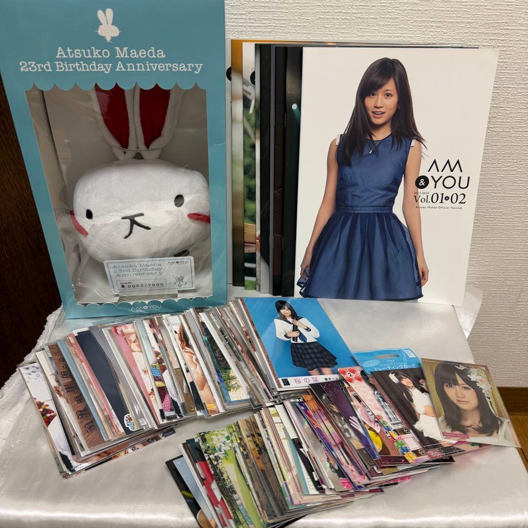 前田敦子 ［生写真　ファンクラブ会報誌　トレカ　ぬいぐるみ　など］まとめ売り AKB48 - AKB48 前田敦子 生写真セットの通販 by たろう's shop