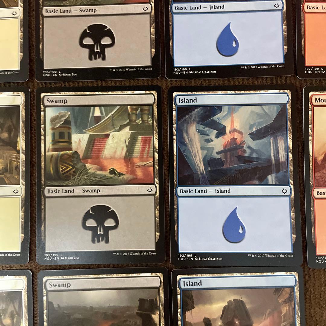 m749 基本土地 沼 山 島 平地 森 16枚 - メルカリ